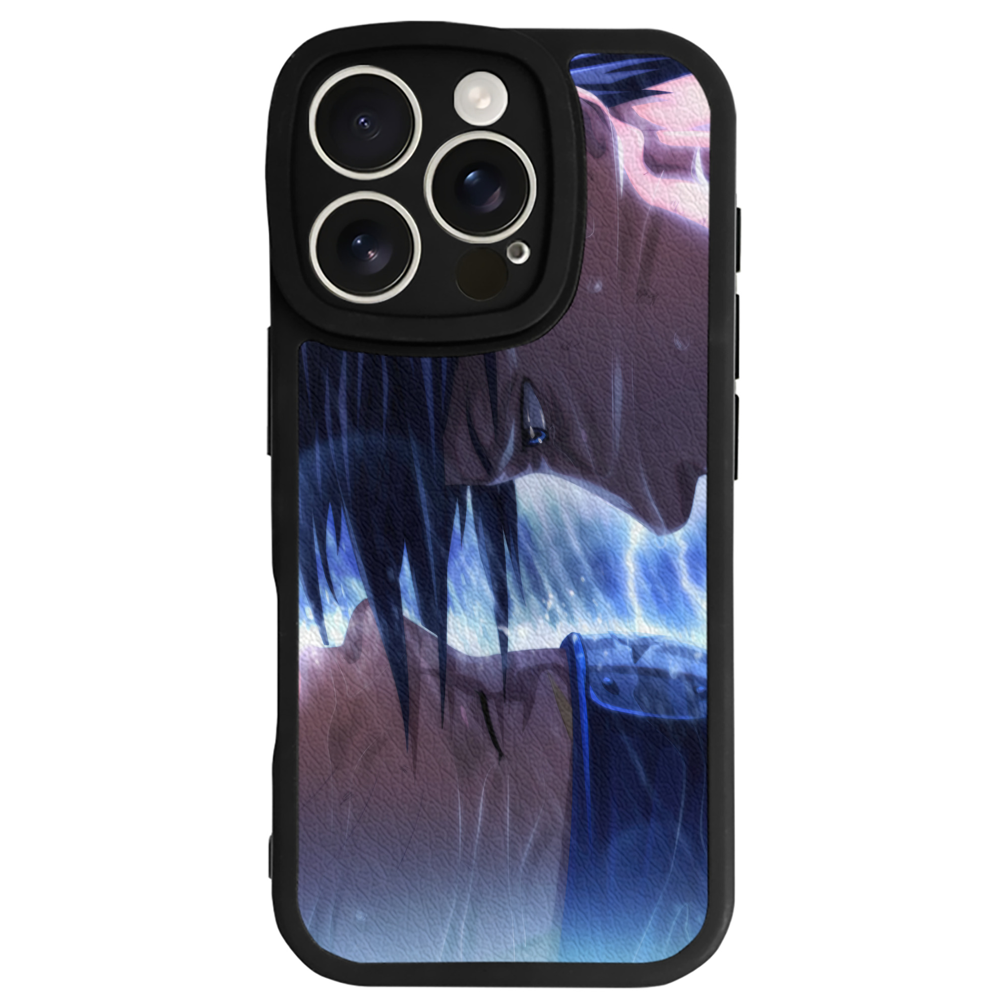 （画像用） NARUTO -ナルト- NARUTO -ナルト- 疾風伝 【iPhone 16シリーズ対応】シリコンスマホケース（レザー調） 材質：シリコン